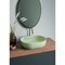 Ruvati 19-inch Avocado Lime Green epiStone Solid Surface Bathroom Vessel Sink RVB2119GN - alternate 6